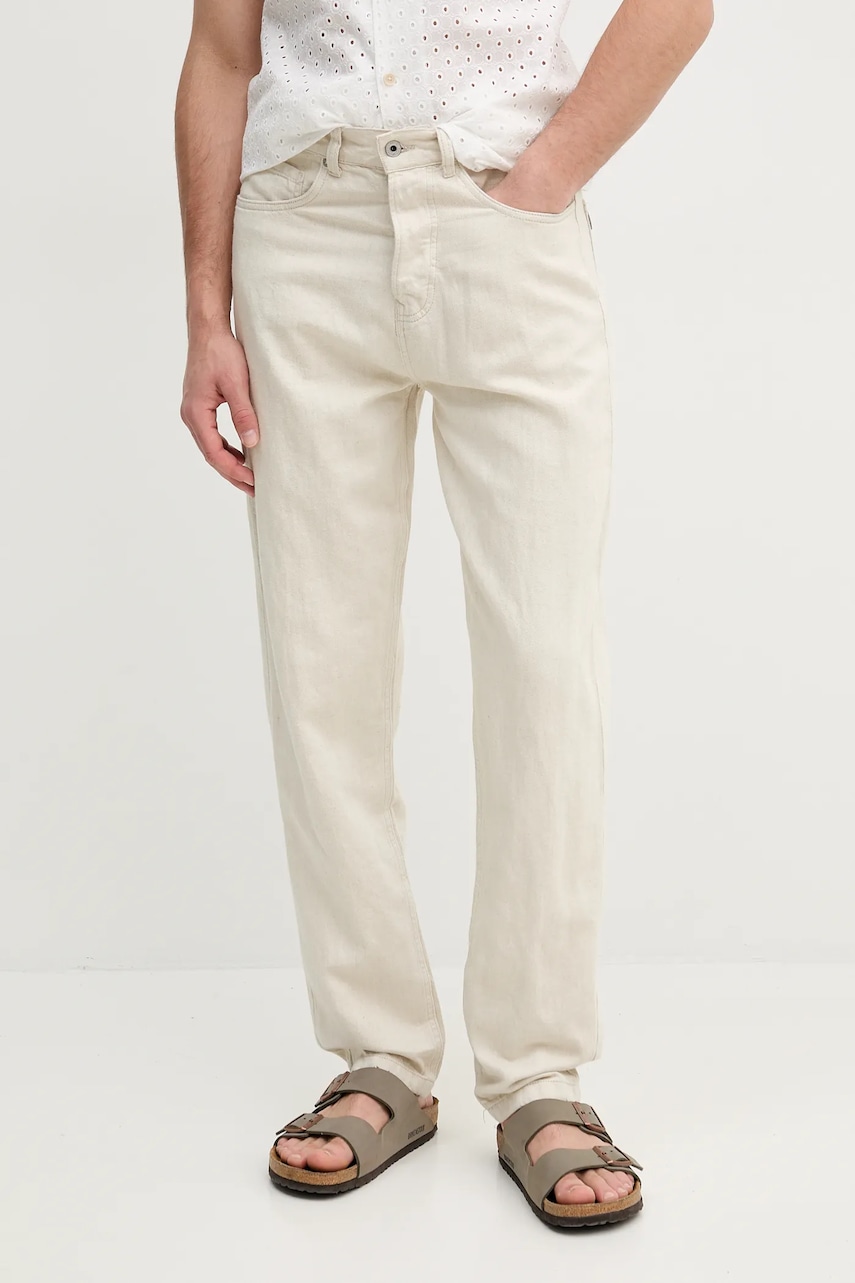 Pepe Jeans  Džíny s příměsí lnu  LOOSE JEANS NILS