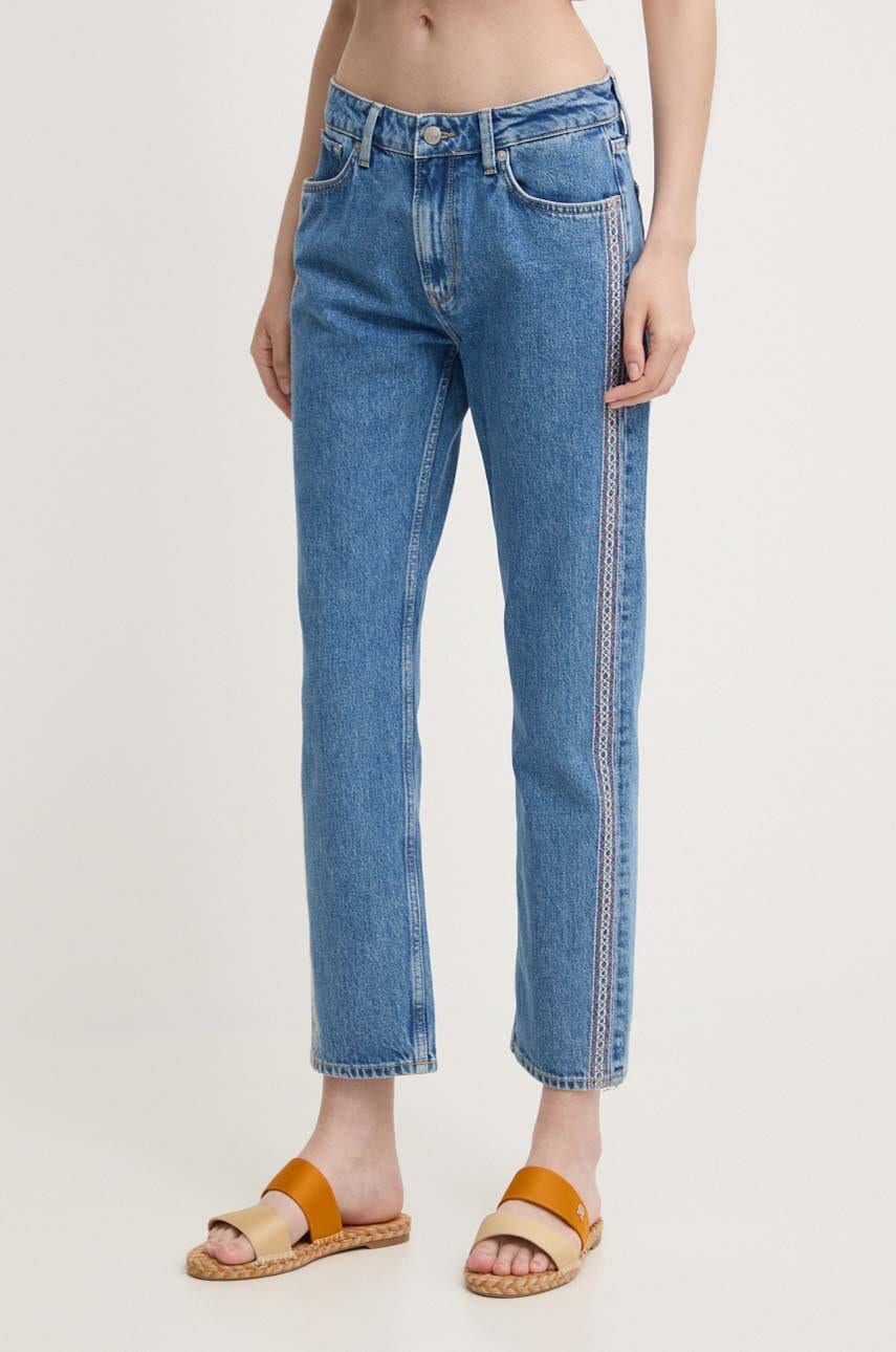 Pepe Jeans  Džíny  STRAIGHT JEANS MW CRAFT