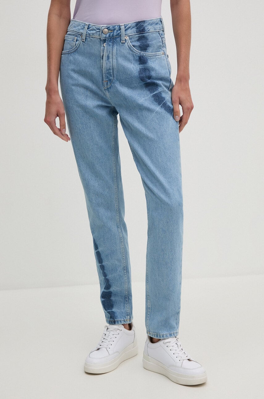 Pepe Jeans  Džíny  TAPERED JEANS HW TIE DYE