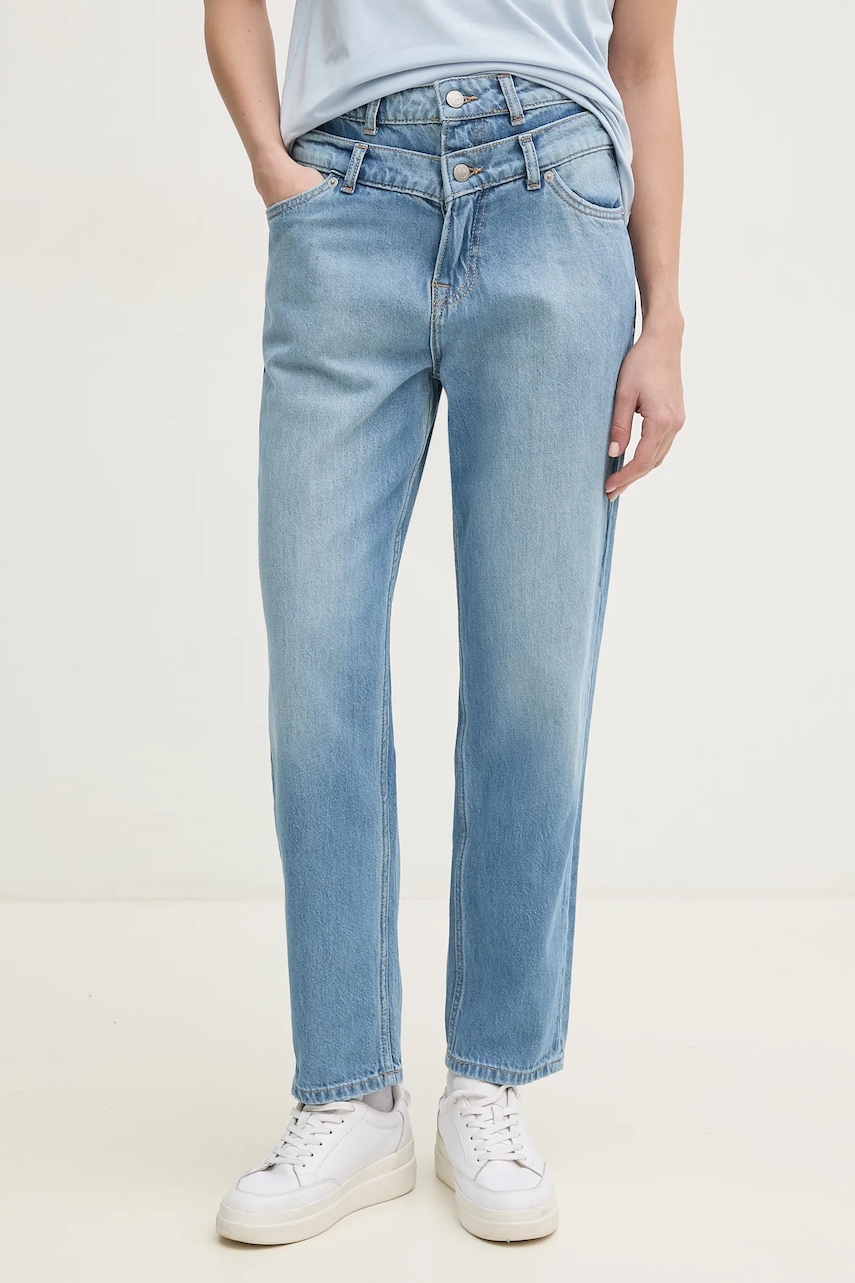 Pepe Jeans  Džíny  TAPERED JEANS UHW DOUBLE