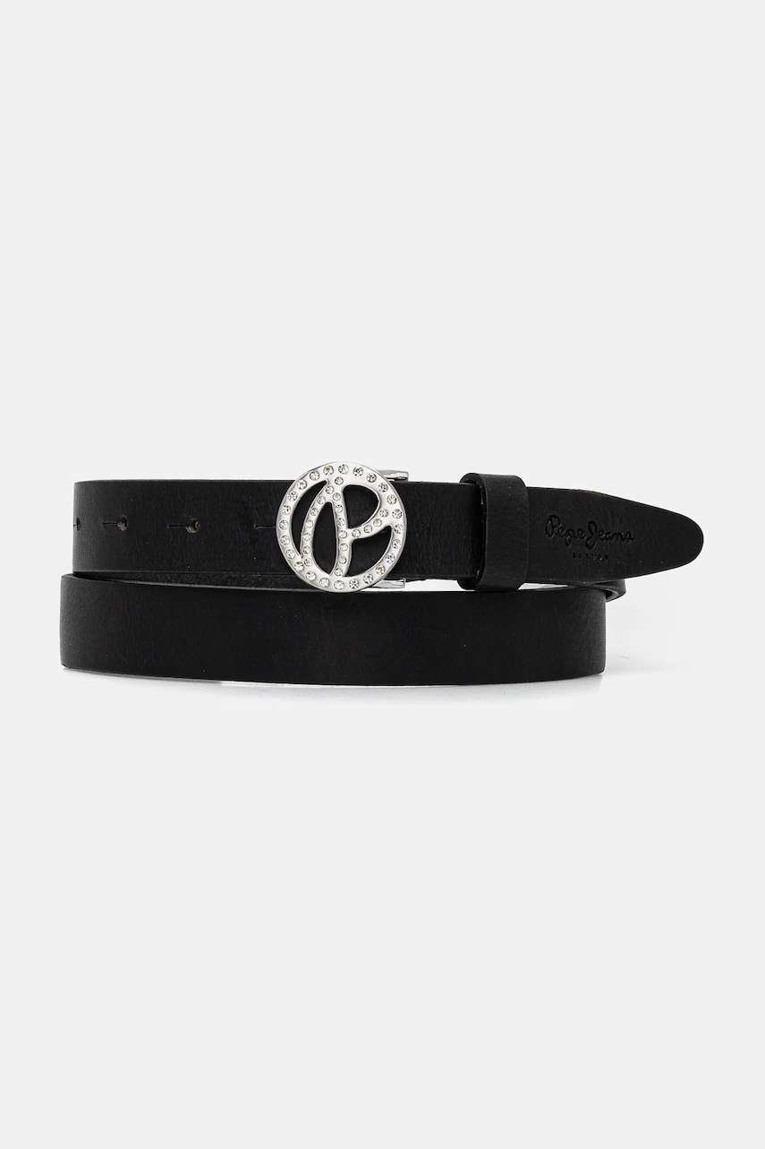 Pepe Jeans  Kožený pásek  ATHEMOND BELT
