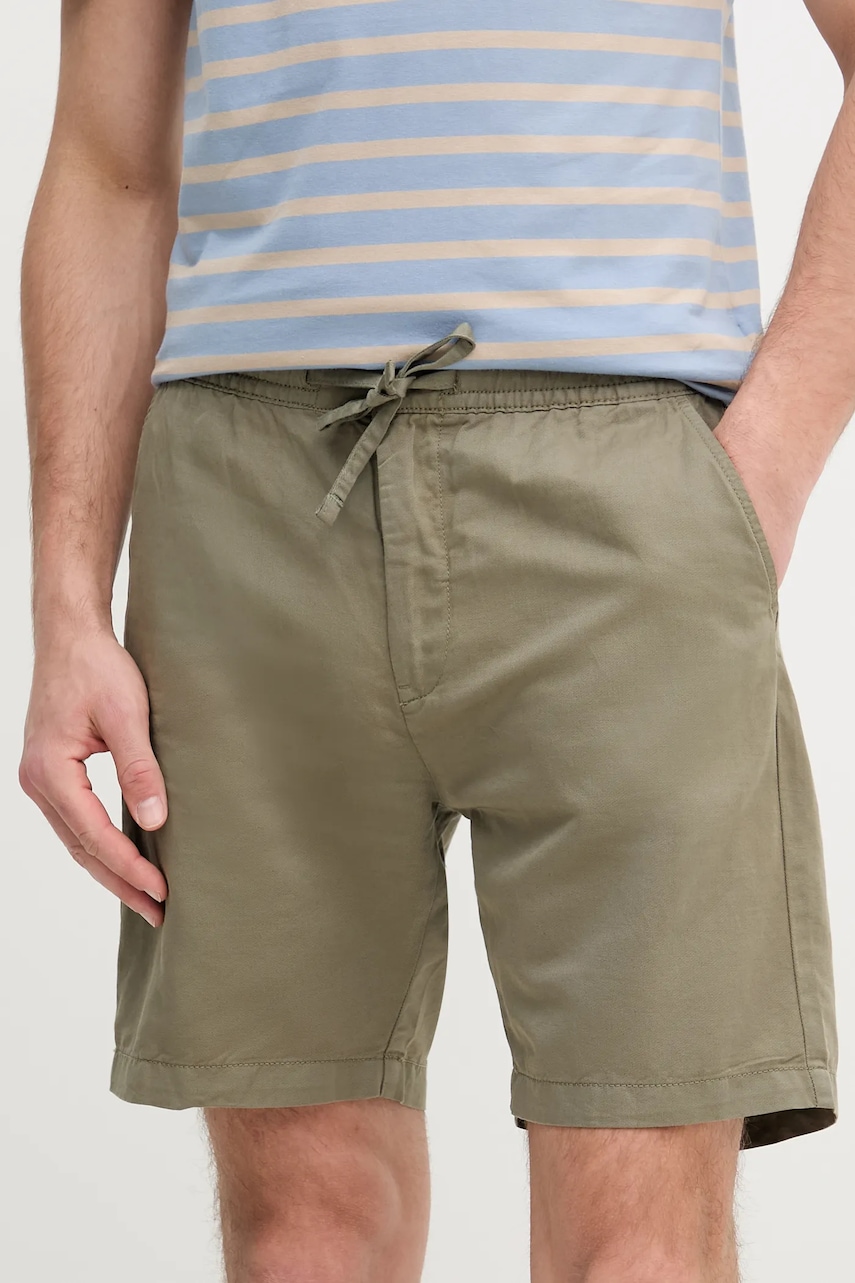 Pepe Jeans  Lněné kraťasy  RELAXED LINEN SMART SHORTS