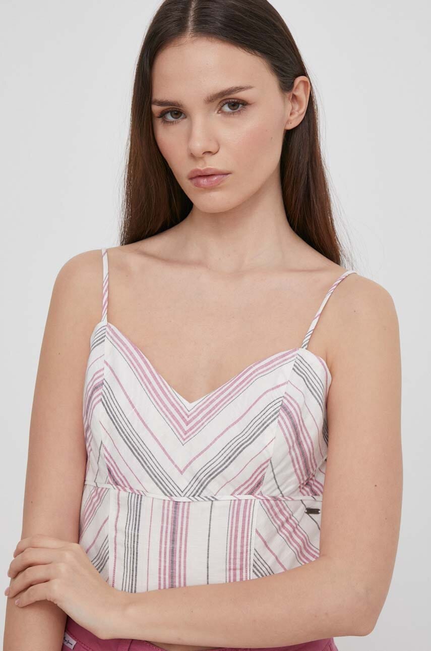 Pepe Jeans  Plátěný top  PRISCILA