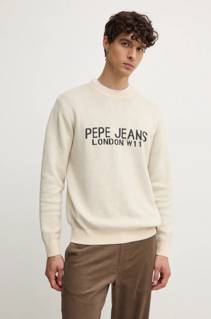 Pepe Jeans  Svetr z vlněné směsi  CARDIN