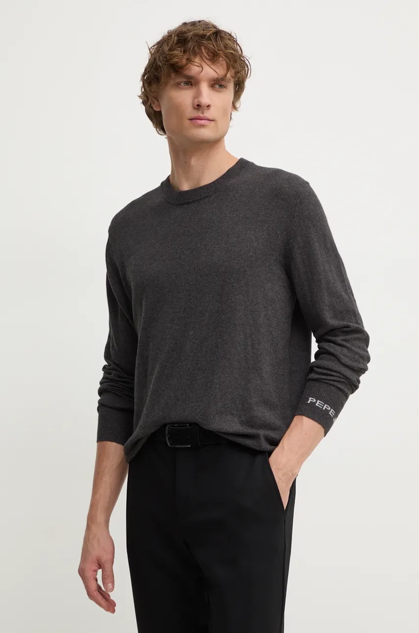 Pepe Jeans  Svetr z vlněné směsi  NEW ANDRE CREW NECK