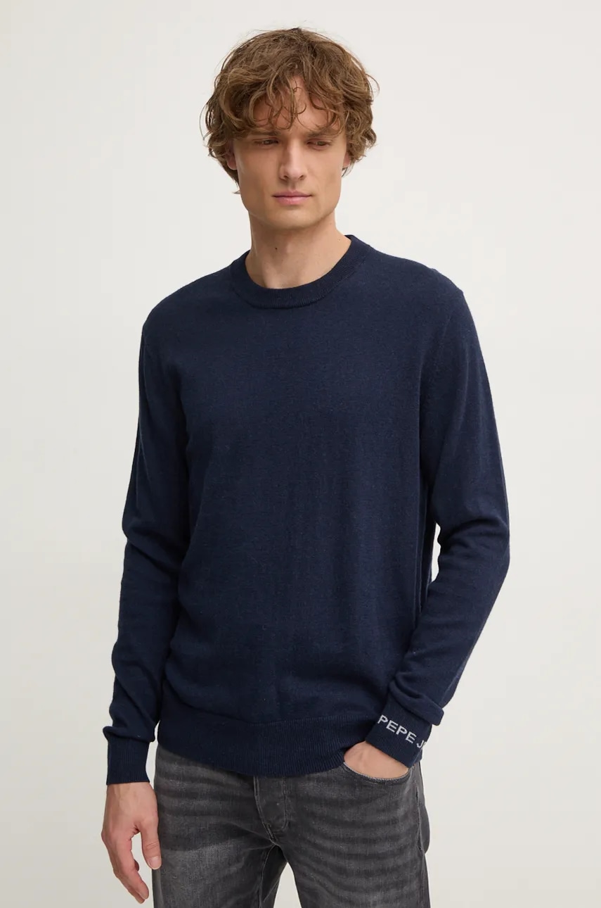 Pepe Jeans  Svetr z vlněné směsi  NEW ANDRE CREW NECK