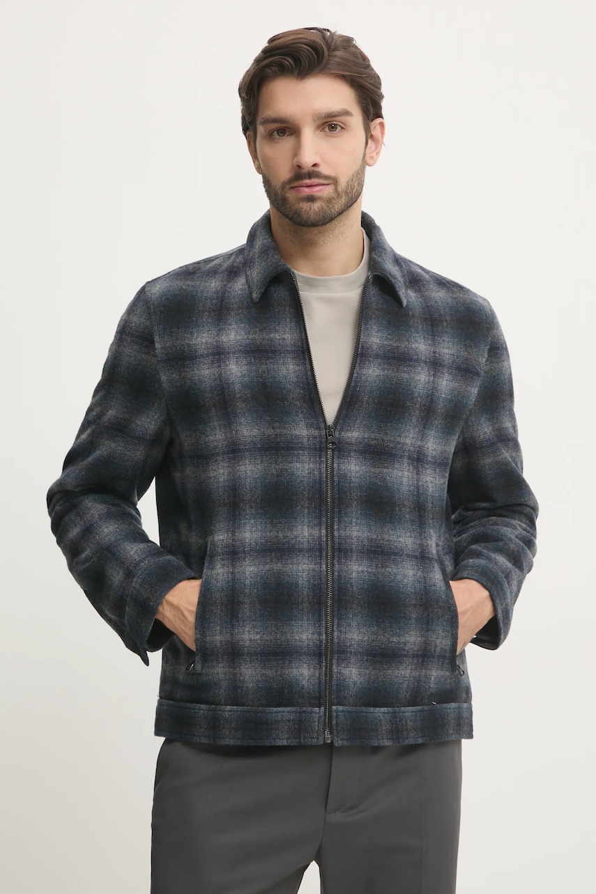 Pepe Jeans  Vlněná košilová bunda  MARRINGTON