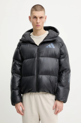 Péřová bunda adidas adidas x Z.N.E černá barva, zimní, oversize, JL6905