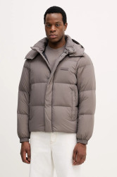 Péřová bunda Armani Exchange hnědá barva, XM001098 AF16340