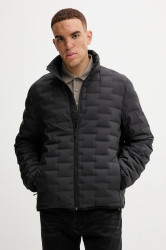 Péřová bunda Calvin Klein černá barva, přechodná, LV04LD520G