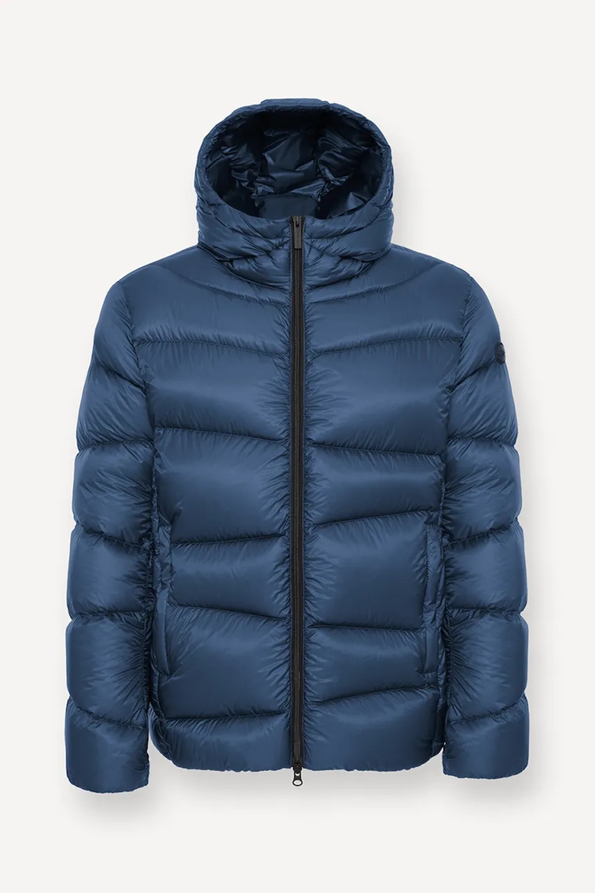 Péřová bunda Colmar modrá barva, zimní, 1240.2YQ