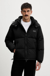 Péřová bunda HUGO Birono2541 černá barva, zimní, 50549236