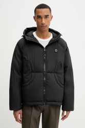 Péřová bunda Kenzo černá barva, zimní, FF65OU1449NK
