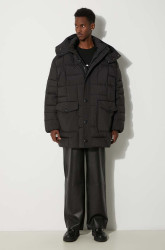 Péřová bunda Kenzo Weave Mid-Length Winter