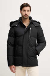 Péřová bunda MOOSE KNUCKLES CLOUD pánská, černá barva, zimní, oversize, M35MJ178S