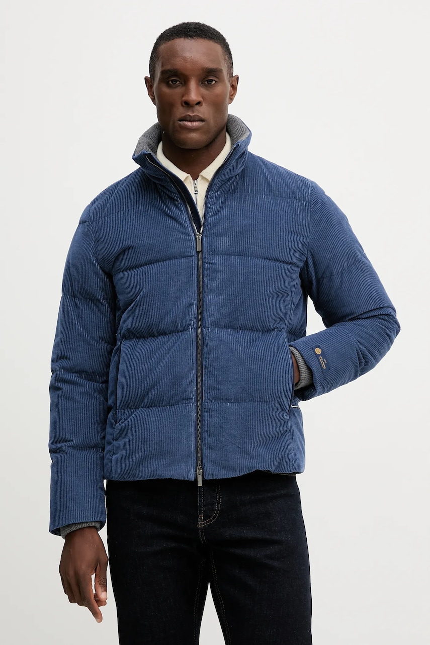 Péřová bunda Paul&Shark modrá barva, zimní, 15312120