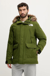 Péřová bunda The North Face McMurdo zelená barva, zimní, NF0A5GJFBRI1