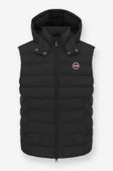 Péřová vesta Colmar černá barva, zimní, 1259.4ZP