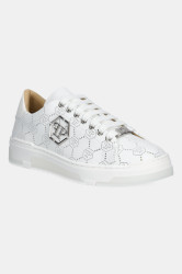 Philipp Plein  Kožené tenisky  Lo-Top Monogram