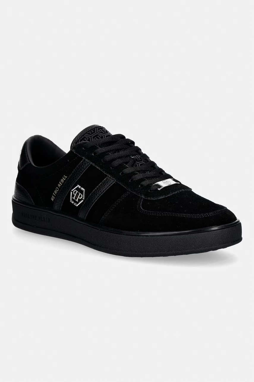 Philipp Plein  Lo-Top Sneaker Retro Rebel sneakers boty pánské semišové