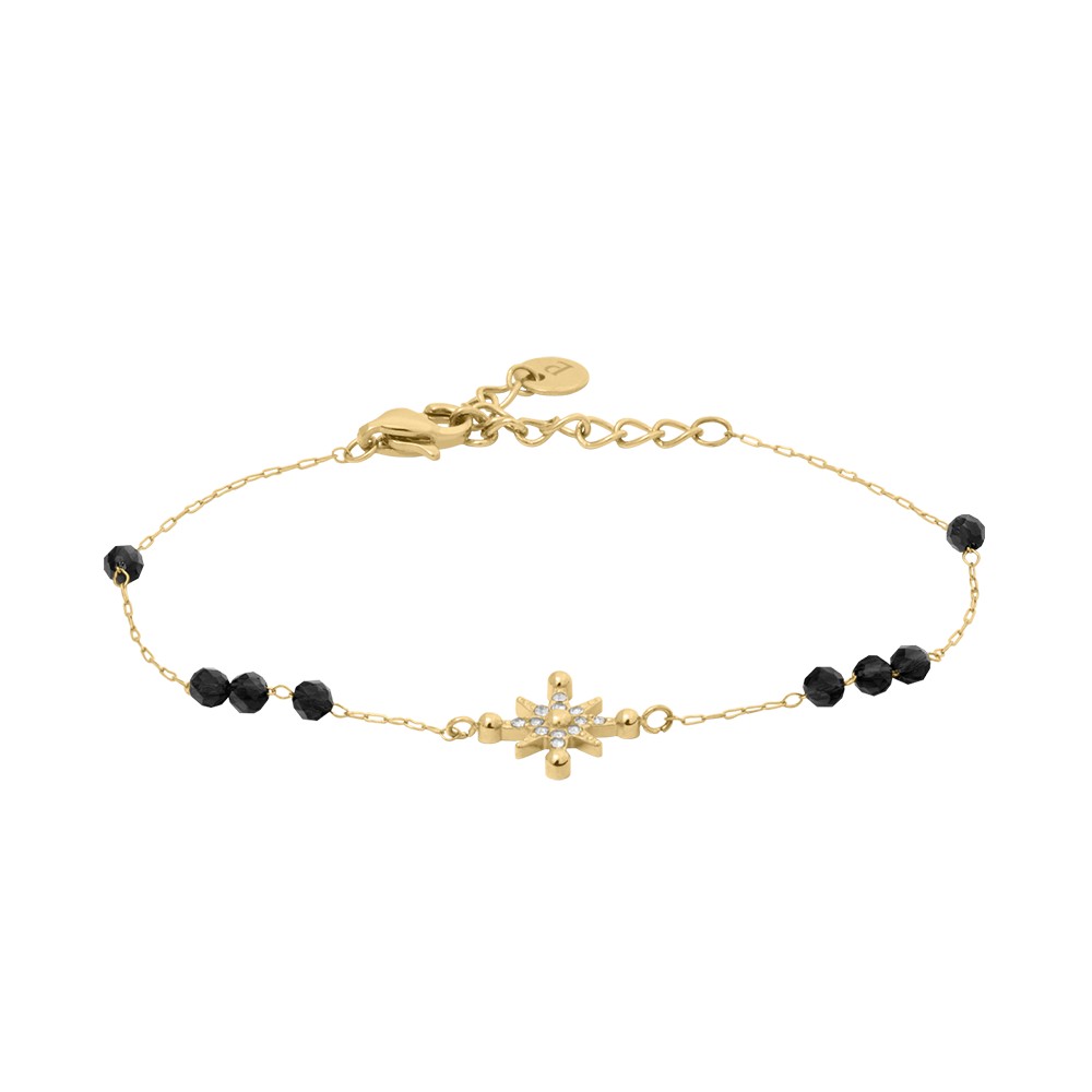 Pierre Lannier Ocelový dámský náramek s krystaly Antharea BJ25A1231