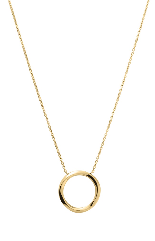 Pierre Lannier Stylový pozlacený náhrdelník pro ženy Entasis BJ20A4201