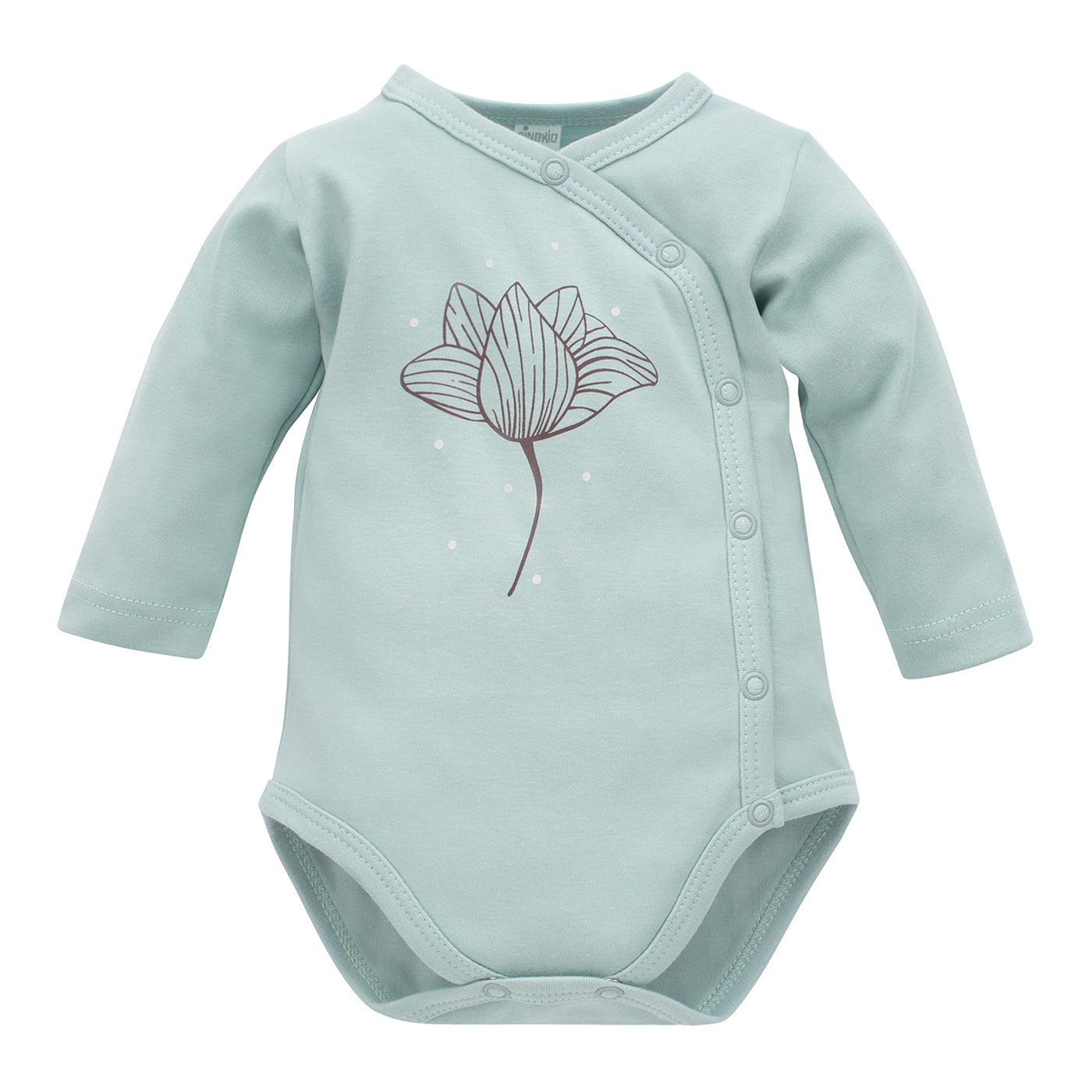Pinokio Kids's Magic Vibes Bodysuit Buttoned Longsleeve