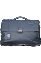 PIQUADRO MEN'S BRIEFCASE BLUE
