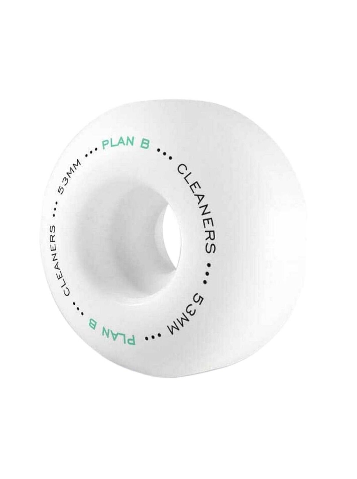 Plan b kolečka Cleanups 53 mm White | Bílá | Velikost skate 53 mm