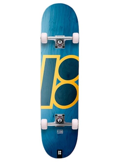 Plan b skateboard Team Classic Stained 8,0" | Mnohobarevná | Velikost skate 8,0"