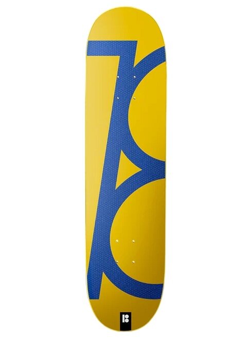 Plan b skateboardová deska Full Dip Slanted Giraud 8,125" | Žlutá | Velikost skate 8,125"
