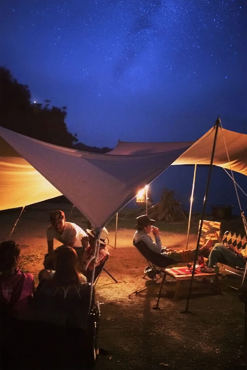 Plátěná plachta Canvas Camp Heavy-Duty 400 x 200 cm