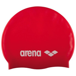 Plavecká čepice Arena Classic Silicone červená