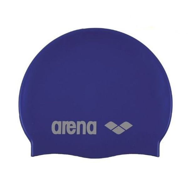 Plavecká čepice Arena Classic Silicone tmavě modrá