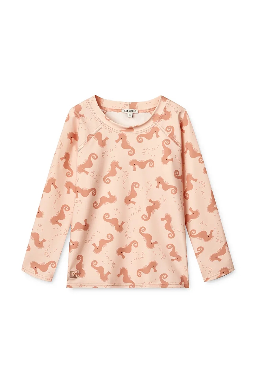 Plavecké tričko s dlouhým rukávem Liewood Noah Printed Longsleeve Swim Tee