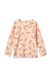 Plavecké tričko s dlouhým rukávem Liewood Noah Printed Longsleeve Swim Tee