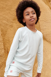 Plavecké tričko s dlouhým rukávem Liewood Noah Seersucker Longsleeve Swim Tee