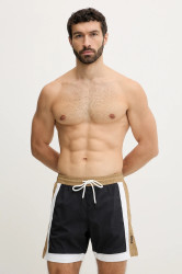 Plavkové šortky BOSS Remy černá barva, 50534321