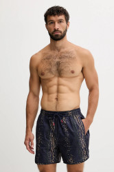 Plavkové šortky HUGO JOSE tmavomodrá barva, 50545412