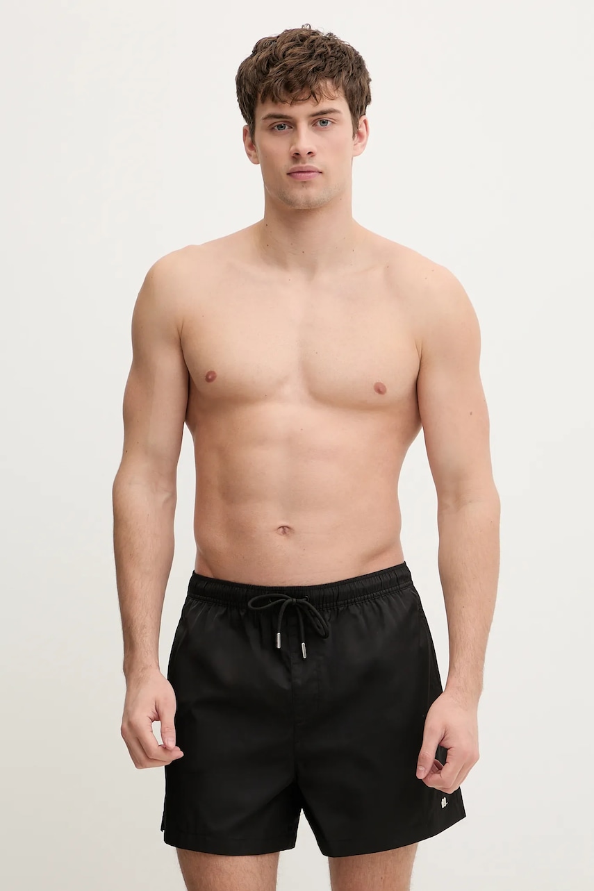 Plavkové šortky Karl Lagerfeld KL METAL