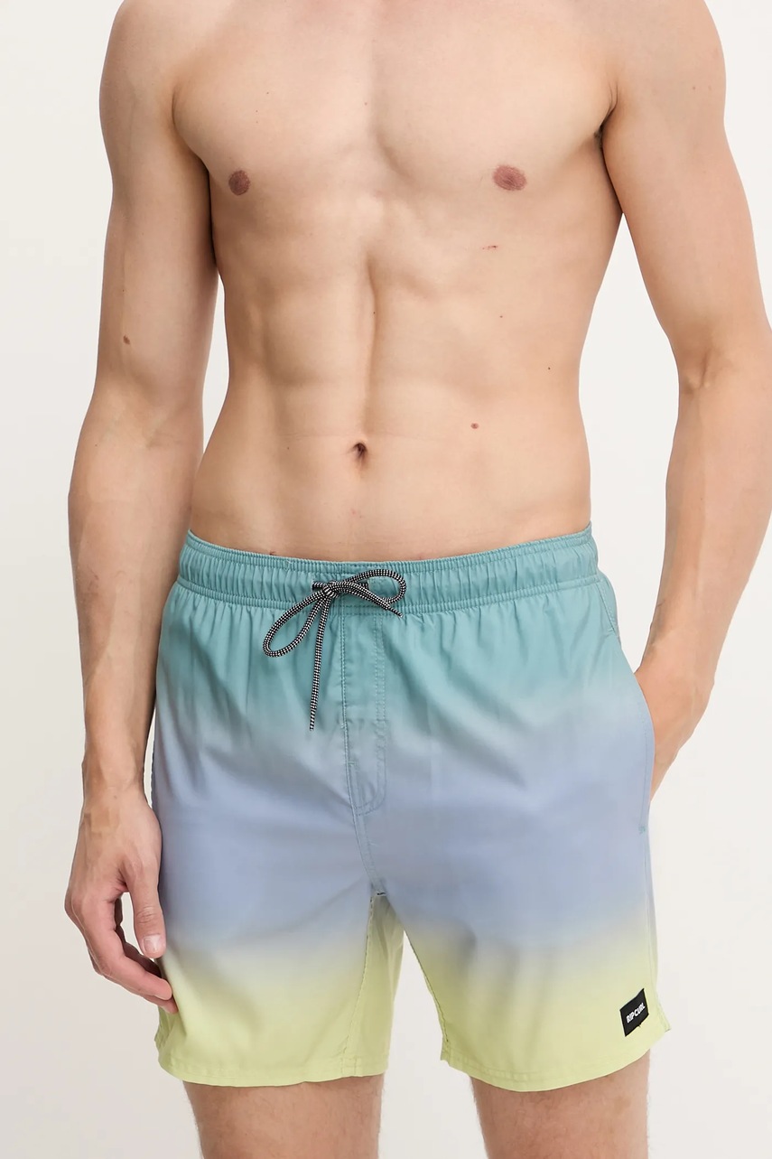 Plavkové šortky Rip Curl modrá barva, 0B8MBO