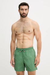 Plavkové šortky United Colors of Benetton zelená barva, 5YLF6X00V