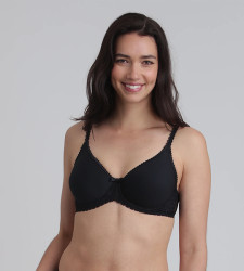 PLAYTEX UNDERWIRE PADDED BRA - Women's Underwire Bra - Black