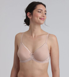 PLAYTEX UNDERWIRE PADDED BRA - Women's Underwire Bra - Nude