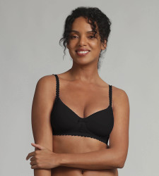 PLAYTEX WIREFREE PADDED BRA - Women's underwire bra - black
