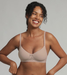 PLAYTEX WIREFREE PADDED BRA - Women's underwire bra - nude