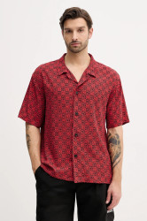 Plážová košile HUGO BEACH SHIRT RELAXED