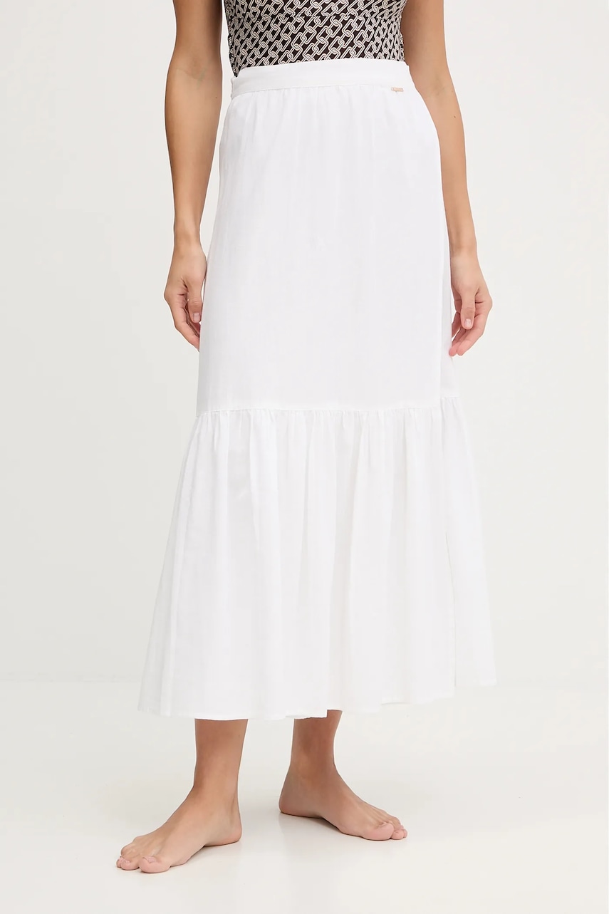Plážová sukně s přídavkem lnu Melissa Odabash