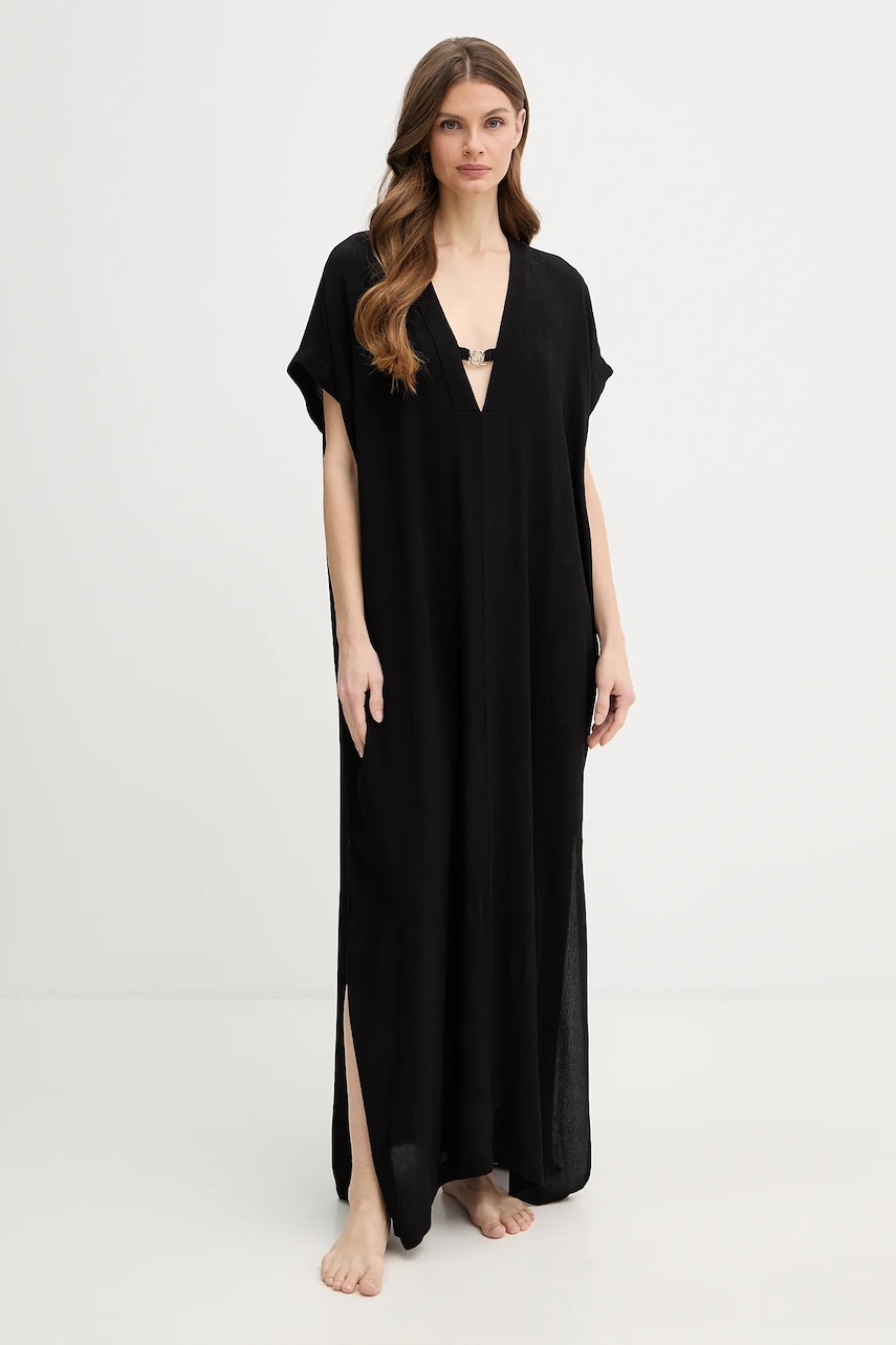 Plážové šaty BOSS Double B Kaftan