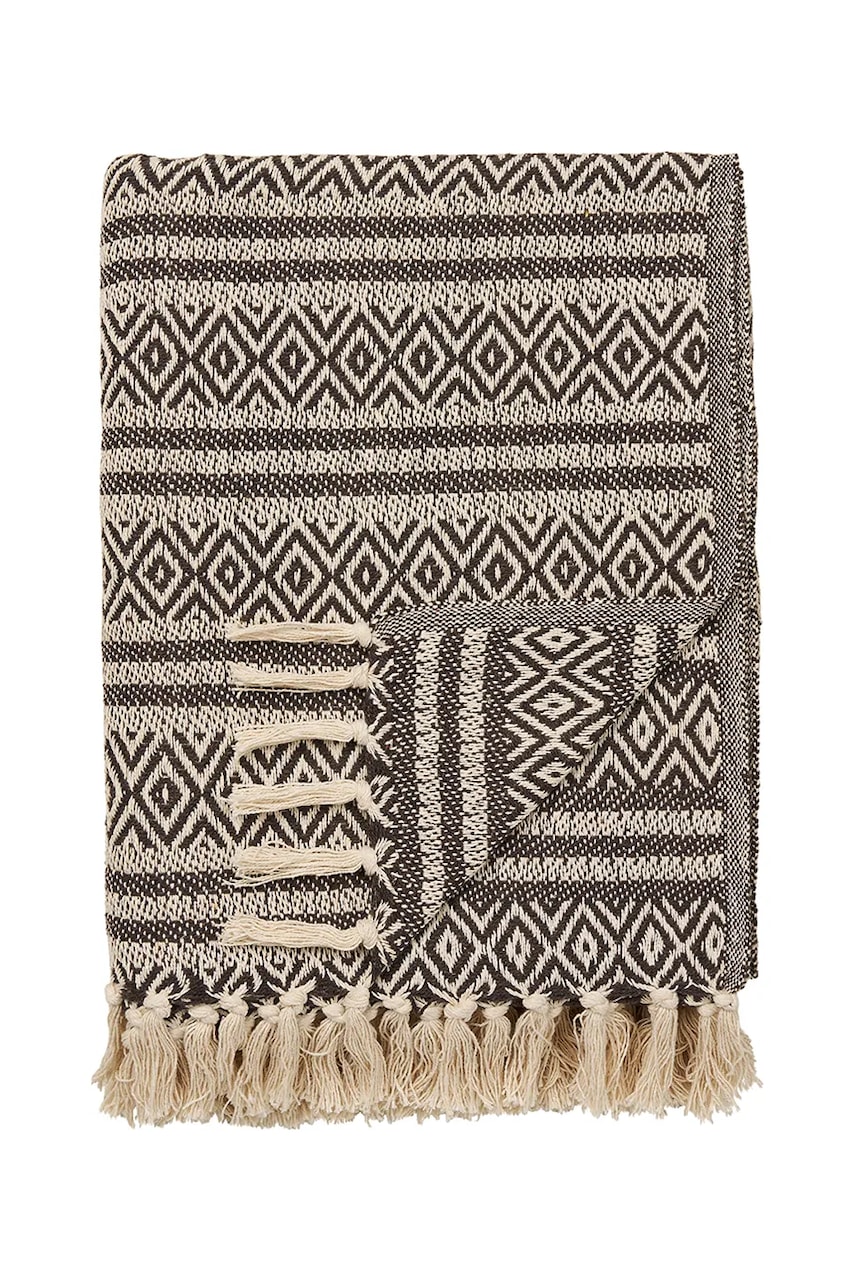 Pléd s bavlnou House Nordic Adana 130 x 180 cm